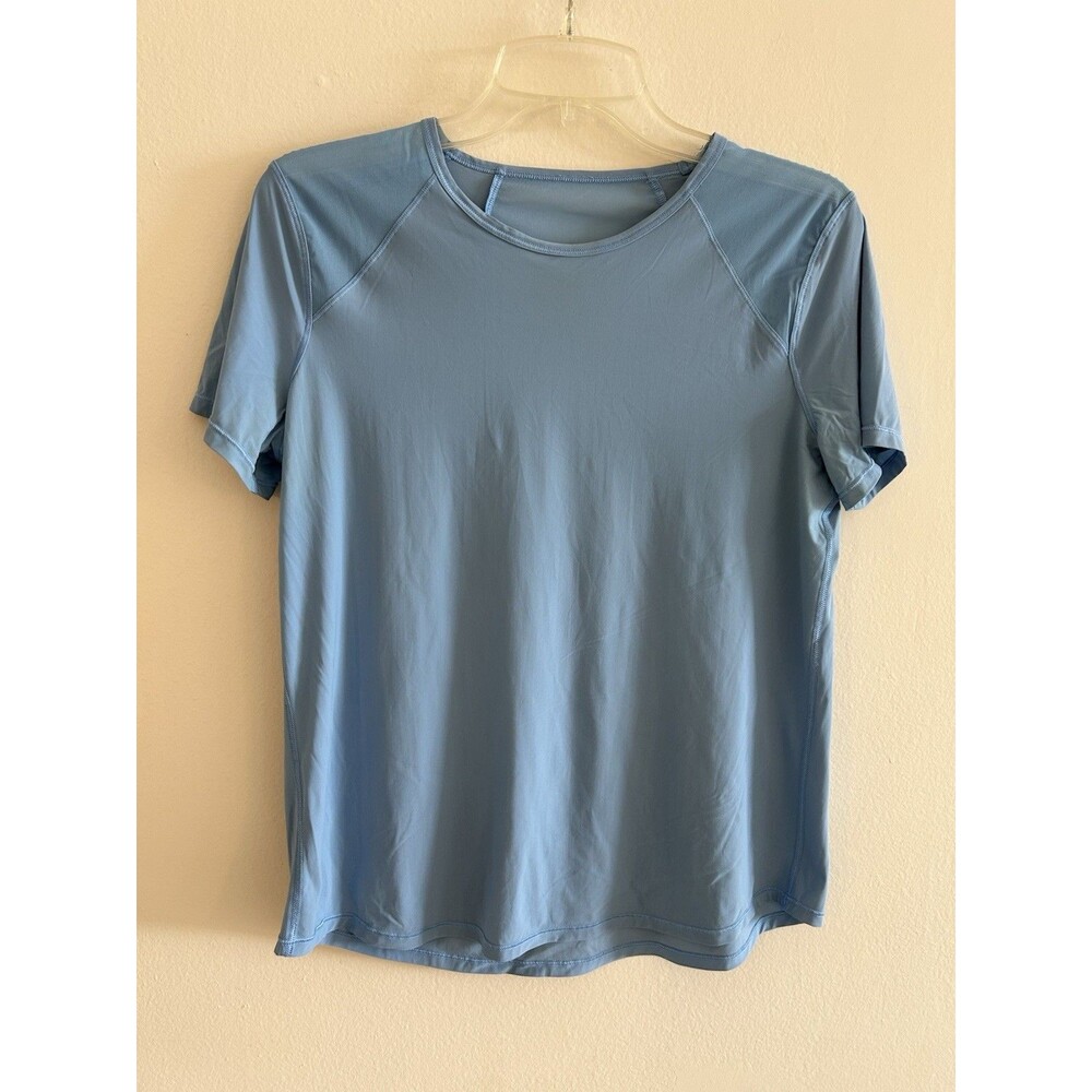 Lululemon Sculpt Short-Sleeve Blue Tshirt Size Women’s 8